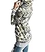 THANTH Women’s Camouflage Print Long Sleeve Pullover Hooded Sweatshirt with Pockets XXL