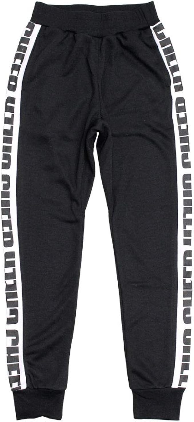 Amazon Cheer チアー スウェット パンツ Cheer サイドライン スリム フィット スウェット パンツ ダンス 衣装 チア ロゴ ダンスふくや レッスン着 レディース キッズ ジュニア ロング ジョガー パンツ おしゃれ かわいい 韓国 子供服 セール フィットネス