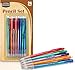 Pack of 24 Art Frenzy Premium Multi Color Shimmery Pencils - Bold Fine Point - Retractable and Refillable Mechanical Pencils - Assorted Colors - by Utopia Homes