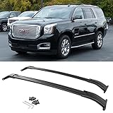 Roof Rack Cross Bars 2015-2018 GMC Yukon XL Tahoe Suburban Escalade ESV Black