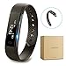 Fitness tracker watch, Hembeer V1 Smart Band with Step Tracker, Pedometer Bluetooth Bracelet Activity Tracker/ Sleep Monitor, Calories Track Sweatproof Health Band for iPhone & Android phones, Black