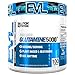 Evlution Nutrition L-Glutamine 5000, 5g Pure L Glutamine Per Serving, Post Workout, Nitrogen Transporter, Immune Support, Vegan, Gluten-Free, Unflavored Powder (100 Servings)