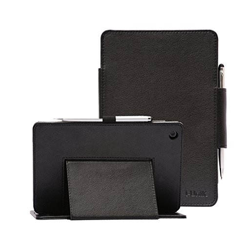 Verizon Asus ZenPad Z8 Case, i-UniK Verizon 2016 Asus ZenPad Z8 Support Sleep Awake Function Model# MSQP008 4G LTE Tablet Case [Bonus Stylus] (Black)
