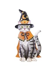 Lawn & Patio: LED Lighted Halloween Animal Yard Stakes, Cat - Collections Etc