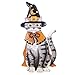 Halloween Animal Yard Stakes, Cat