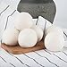 Wool dryer balls,Pack of 6 XL 2.8