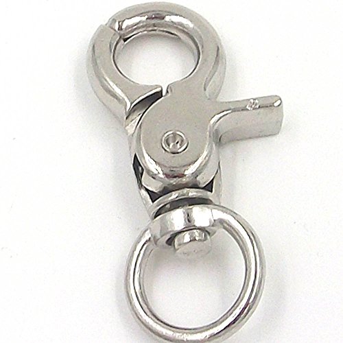 10pc Metal Swivel Paracord Lobster Clasps Clips Snap Hook Bag Pet Lanyard Tool
