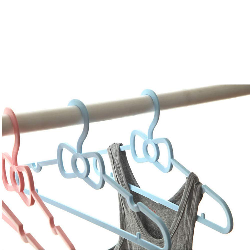 Xuxuou 10 Morceaux Cintres Enfant Plastique Pendre Cintre 0 3 Ans Bebe Cintre Rose Bleu A Pois La Chambre De Bebe Bebe Puericulture Dwteam In