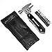 HunnyDooTools Adjustable Multitool Hammer with 12 Screw Driver Bits and Sheath