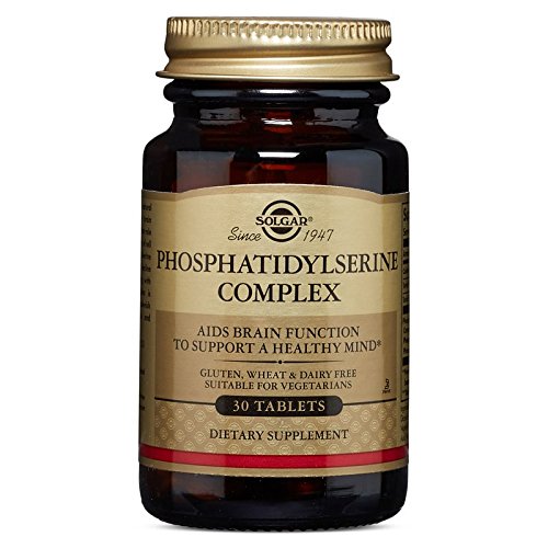 Solgar Phosphatidylserine Complex Tablets, 100 Mg, 30 Count