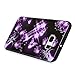 S6 Edge Plus Case,Samsung Galaxy S6 Edge Plus Case - Badalink Bling Soft TPU Shockproof Flexible Rubber Skin Gel Bumper Ultra-thin Slim Fit Print Cover with Dust Plug & Stylus Pen - Purple Butterflies