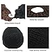 GIANCOMICS Black Wacky Beard Hat Knit Funny Crochet Beanie Cap Wind Mask HM200
