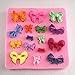 Longzang Small Bow Bowknot Silicone Mold Sugar Craft DIY Gumpaste Cake Decorating Clay (F318)