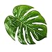 Blulu 18 Pack Tropical Imitation Plant Leaves, 8 Inches, Green