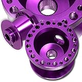 T6061 Purple Aluminum Steering Wheel 6-Hole HUB Adapter For Honda Accord Civic S2000 Prelude Acura TL RSX