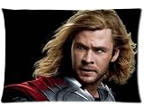 1 X Custom New Avenger Thor Chris Hemsworth Pillowcase Standard Size 20*30Inch(Approximate 50*76 cm) Design Cotton Pillow Case