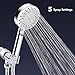 Handheld Shower Head, Wodgreat High Pressure 5 Settings Powerful Spray Head with Flexible 60 Inch Stainless Steel Hose, Adjustable Swivel Ball Bracket Mount, No Leaking, Easy to Install, Chrome