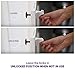 Magnetic Baby Safety Locks for Cabinets & Drawers - Baby Proof & Easy Install - No Screws or Drilling - 12+2 Set