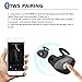 Wireless Earbuds, totobay Ture Completely Wireless V4.1 Dual Mini Bluetooth Headphones Twin Stereo Sweatproof Sport Earphones with Mic for Samsung S9/8 Edge and More (Black)