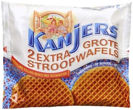 Kanjers stroopwafels 2 Pack 80 gr 15x | Total Weight 1200 gr