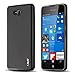 Lumia 650 Case, J&D [Drop Protection] Microsoft Lumia 650 Case [Slim Cushion] Shock Resistant Protective Premium Jelly Case Slim Case for Lumia 650 (Black)