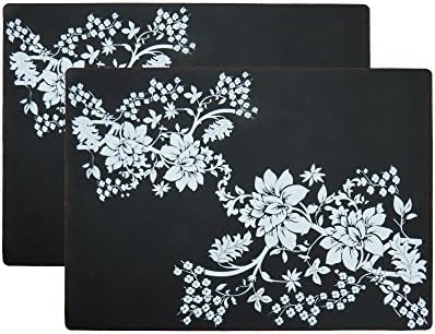 Large Size Silicone Gel Place-mat For Great Dinning Experience, Heat Resistance and Water Proof, Non Slippery, High Level of Insulation for Pots and Pans (2)