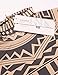 Coofandy Men’s Tattoo multi-coloured tribal inspired print long sleeve shirt Blue Medium
