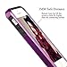 iPhone 5s Case,iPhone SE Case,iPhone 5 Case,by Ailun,Glazed Smooth Surface Coating,Soft TPU Bumper&Hard Shell Solid PC Back,Shock-Absorption&Anti-Scratch Hybrid Dual-Layer Slim Cover[Purple]