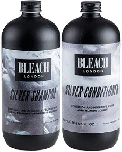 Bleach London Silver Toning Shampoo and Conditioner