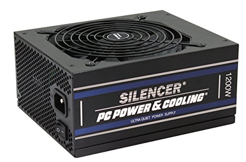 PC Power & Cooling Silencer Series 1200 Watt, 80 Plus Platinum, Fully-Modular, Active PFC, Ultra Quiet ATX PC Power Supply, 10 Year Warranty, FPS1200-A5M00