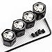 CHAMPLED New (4PC) Holden Logo Metal Black Anti-Theft Wheel TIRE AIR Valve STEM CAPS DUST Cover