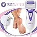 Rechargeable Electric Callus Remover & Foot File - Pedicure Tool to Exfoliate Dry Feet & Cracked Heels with Powerful Pumice Stone Rollers & Heel Smoother, Callous Shaver & Sander for Women & Men