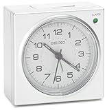 Seiko QHE086SLH Bedside Alarm Clock