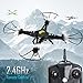 Holy Stone HS110 FPV Drone with 720P HD Live Video WiFi Camera 2.4GHz 4CH 6-Axis Gyro RC Quadcopter with Altitude Hold, Gravity Sensor and Headless Mode Function RTF, Color Black