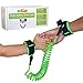 HAPPY GOBABY Child Safety Wrist Link, Anti Lost Toddler Leash and Walking Harness for Baby and Kids, 6.5 feet (2.0m) in Gladiator Green