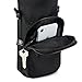 Barbarians Water Bottle Carrier, Bottle Pouch Holder with Adjustable Shoulder/Hand Strap with 2 Pockets for 16oz 17oz 20oz 24oz 25oz 32oz 40oz, Black