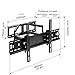 SUNYDEAL TV Wall Mount Bracket For 32 39 40 42 43 45 46 47 48 49 50 55 60 65 inch LCD LED Smart TVs - Full Motion Articulating Arm Swivel Tilt - Holds 120 lbs, Extend 19 inch, VESA Up 600x400mm