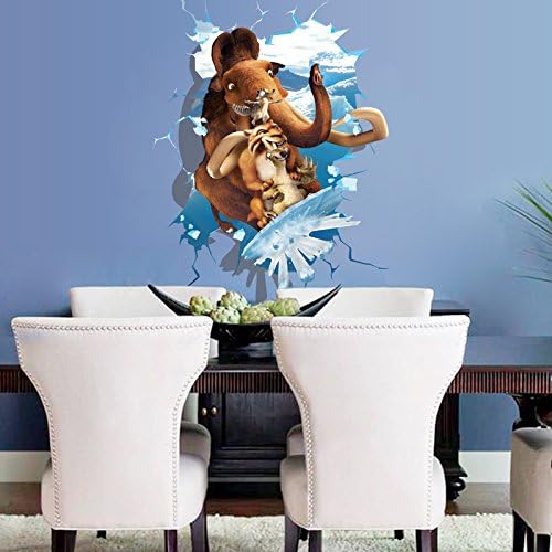 Amazon Com Ghaif Ice Age 3d Stereo Vision Wall Posters Children S