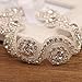 fxmimior Head Piece Flower Girl Wedding Crystal Rhinestones Headband Hair Accessories Headwear (3)