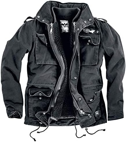 Black Premium by EMP Army Field Jacket Winter Jacket Black