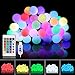TESYKER String Lights for Bedroom, Ball Lights Bedroom Lights 20 Ft 40 LEDs Led String Lights Fairy Lights with Remote, 16 Colors USB Powered Color Changing Lights for Dorm Room