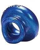 Oxballs Juicy Silicone Cockring, Blue, 171 Gram