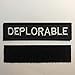 SpaceAuto 3D Embroidery Deplorable Military Tactical Morale Badge Emblem Hook & Loop Patch 3.94