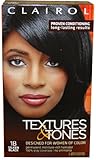 Clairol Textures & Tones * 1b - Silken Black