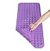 NTTR Non-Slip Anti-Bacterial Massage 16 x 39 Inches Bath Mat, Purple