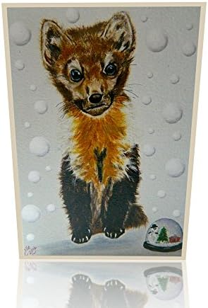 Animal Inspired Greeting Cards (Pine Marten)