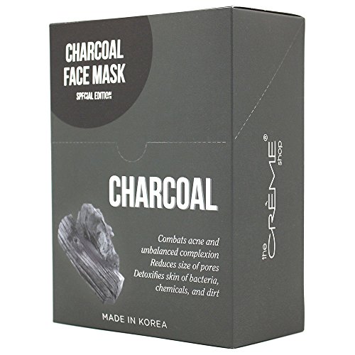 Creme Charcoal Face Mask Collection special edition 12 Pcs