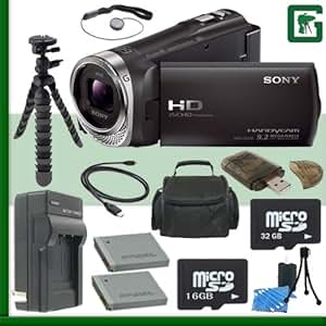 Amazon.com : Sony HDR-CX330 Handycam Camcorder (Black