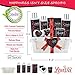 Spa Gift Basket for Women & Girls, Best Gift Idea for Christmas, Valentines & Mothers Day, Berry Kiss Bath and Body Set Includes Bubble Bath, Body Lotion, Bath Salt, Message Oil, Bath Bombs and Candle