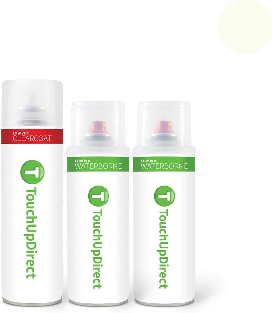 TouchUpDirect for Toyota Exact Match Automotive Touch Up Paint - White Pearl (051)